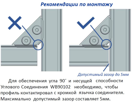 WALLBOX соединение угловое 90°